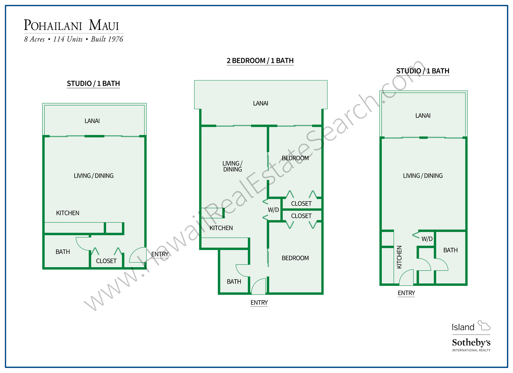 Pohailani Maui Floor Plan